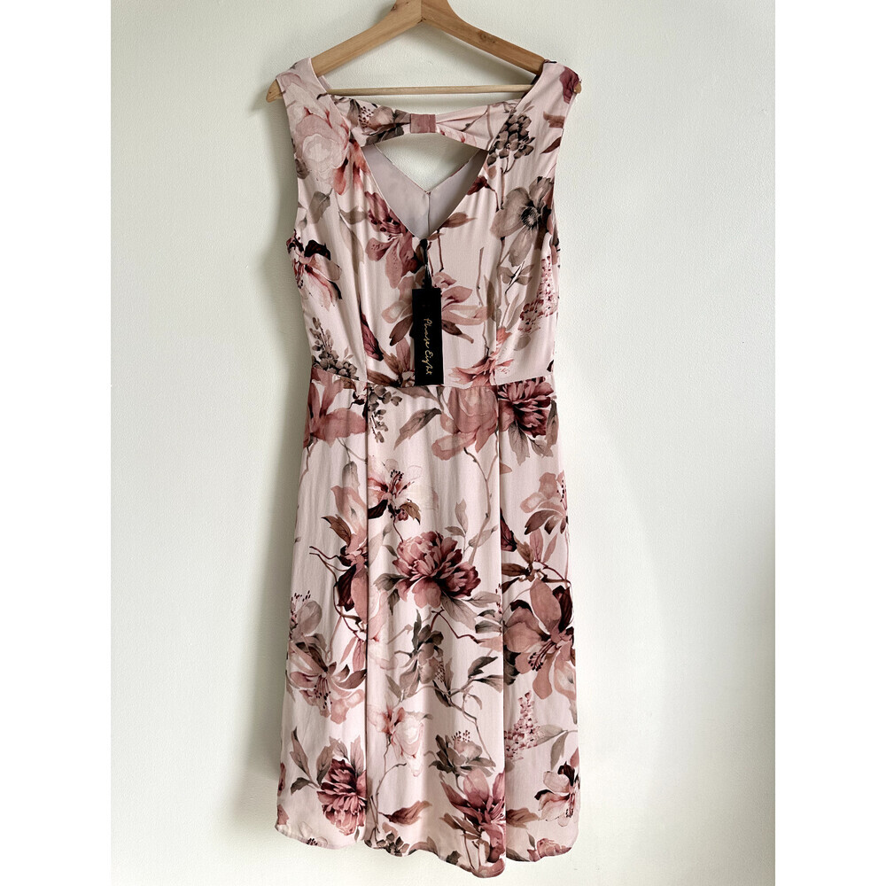 Phase Eight women's Vivien Floral Sleeveless Dress In Pink Size 12UK 8US $255
